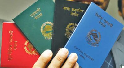 नेपालको पासपोर्ट फेरि कमजोर सूचीमा, सिंगापुरको सबैभन्दा शक्तिशाली
